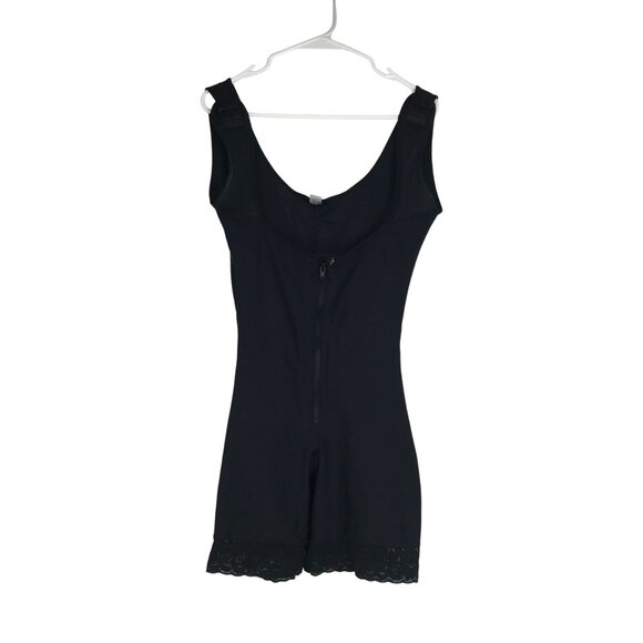 FAJA - WOMEN'S XLARGE - BLACK FULL ZIP SURGICAL COMPRESSION SHAPEWEAR GARMET - Picture 1 of 8